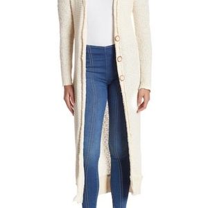 Long Sweater Cream, Knit